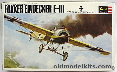 Revell 1/72 Fokker Eindecker E-III, H645-50 plastic model kit